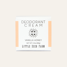 Vanilla Honey Deodorant Cream - Spring Seasonal