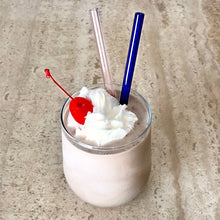 Glass Straws 9", 11", 12", Asst. Colors, Reusable