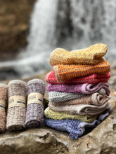 Earthtone Hand-Dyed Hemp Exfoliating Washcloth