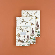 Vegan Leather Notebook - Butterflies & Friends