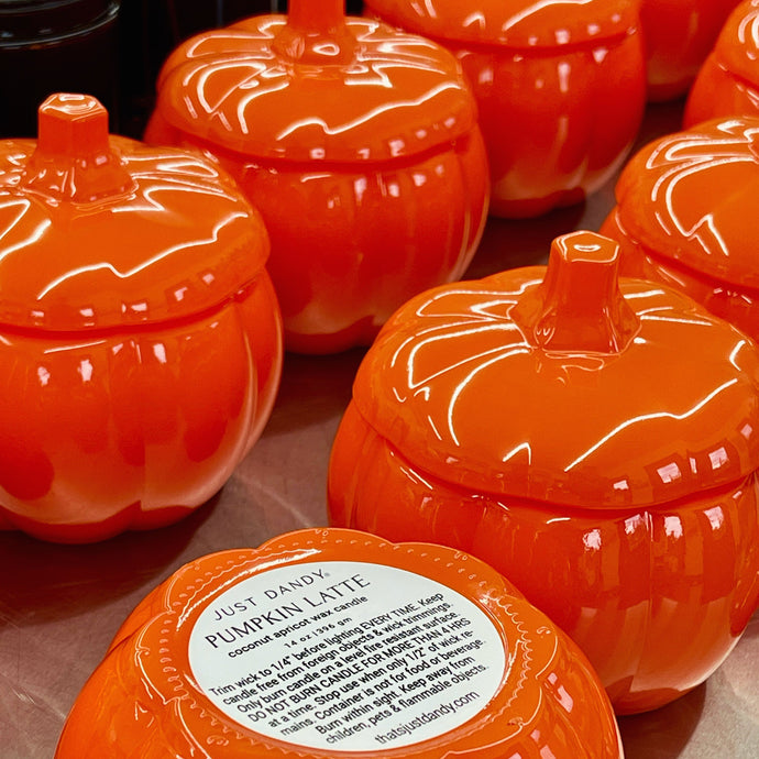Fall Pumpkin Candle