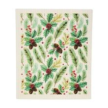 Holly Berry Swedish Dishcloths