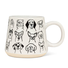 Oversized Mug with Dogs-17oz