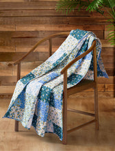 Blue Meadow Throw