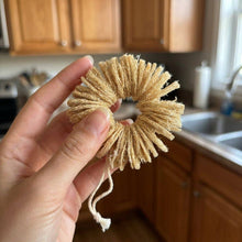 Natural Loofah Ring Dish Scrubber