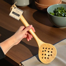 Bamboo Straining Spoon