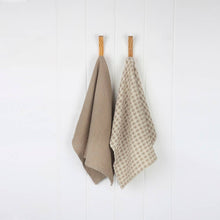 Waffle Tea Towel Set/2 - Taupe