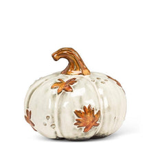 Large Falling Leaves Pumpkin