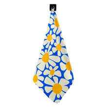 Spring Daisies Brocade Waffle Tea Towels