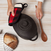 Red Buffalo Check Potholder