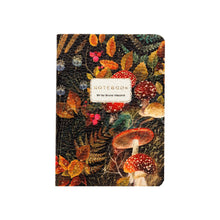 Vegan Leather Notebook - Forest Mushrooms