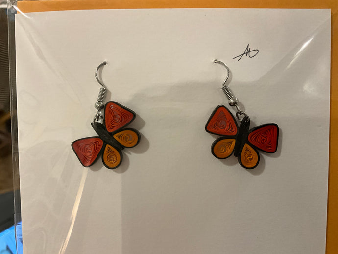 Iconic Quilling Earrings, asst.