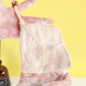 Natural Plant-Based 100% Cotton Soap Saver Pouch