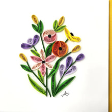 Iconic Quilling 4x4 cards , asst.