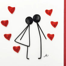 Iconic Quilling 4x4 cards , asst.