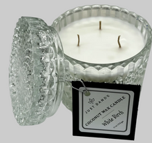 11 oz. Crystal Candle Vessel with Lid