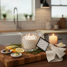 11 oz. Crystal Candle Vessel with Lid