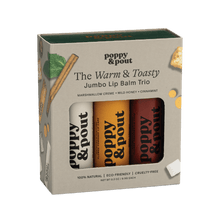 Lip Balm Trio, Warm & Toasty