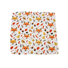 Autumn Fox Waffle Washcloths