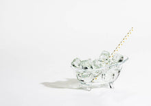 Glass Bathtub Soap Dish-6"L