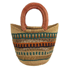 African Bolga Baskets: Open Weave Mini Tote