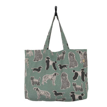 Tote bag Woof Aqua Storm