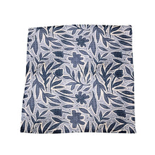 Navy Blue Patterned Waffle Kitchen Washcloth
