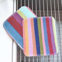 Scrap Felt Cotton Dish Cloth