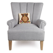Fall Owl Hook Pillow