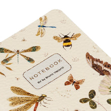 Vegan Leather Notebook - Butterflies & Friends