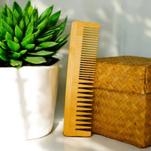 Bamboo Dual Pocket Comb