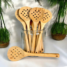Bamboo Straining Spoon