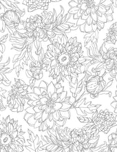 Kristy's Fall Cutting Garden: A Watercoloring Book
