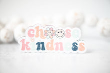 Pastel Choose Kindness, Smiling Flower  3"x3" Magnet