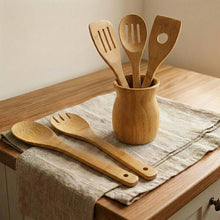 Bamboo Kitchen Utensils Holder