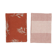 Tea Towel Set: Olives/Cinnamon