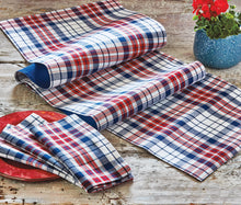 Arlo Plaid Napkin Set/4 Multi Cotton