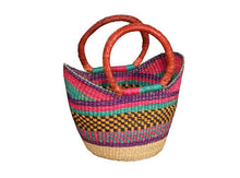 African Bolga Mini Tote Baskets