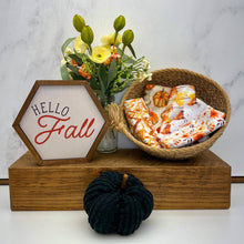 Fall Mums Floral Waffle Washcloths