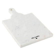 Marble Board with Handle - Mr. & Mrs.