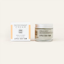 Vanilla Honey Deodorant Cream - Spring Seasonal