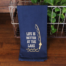 Life Better on Lake Towel
