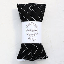Lumbar Microwavable Heating Pad ⋆ Black Mudcloth