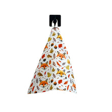 Autumn Fox Waffle Washcloths