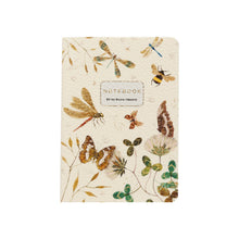 Vegan Leather Notebook - Butterflies & Friends
