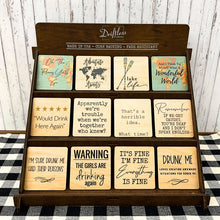 Lake Life w/ Paddles Wood Coaster