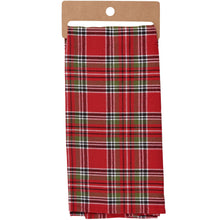 Plaid Deer Kitchen Towel
