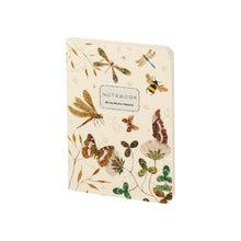 Vegan Leather Notebook - Butterflies & Friends