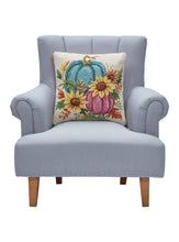 Harvest Pumpkins & Flowers Hook Pillow