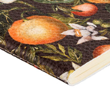 Vegan Leather Notebook - Oranges & Blossoms